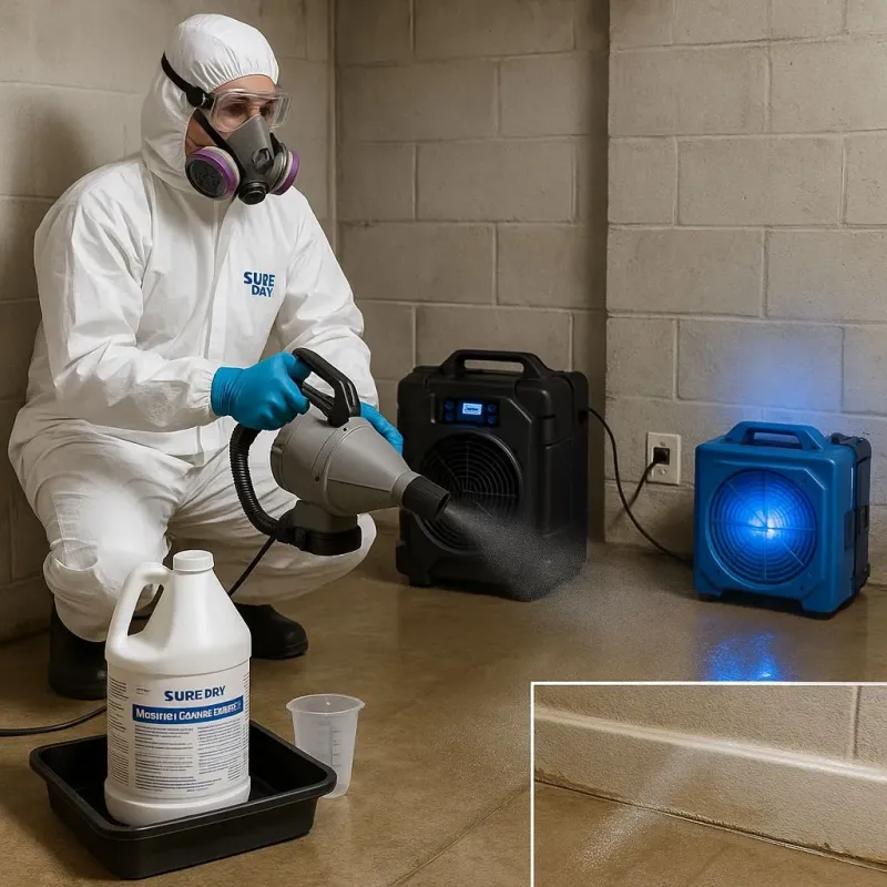 Sanitization and Odor Removal process in Rehoboth Beach, DE
